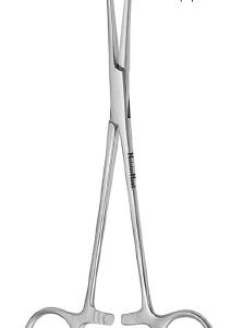 Tissue Forceps MeisterHand Allis-Adair 6-1/2 Inch Length OR / Surgical Grade German Stainless Steel NonSterile Locking Finger Ring Handle Straight 9 X 10 Teeth