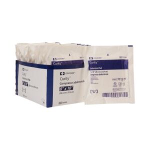 Abdominal Pad Curity 8 X 10 Inch Sterile 1 per Pack