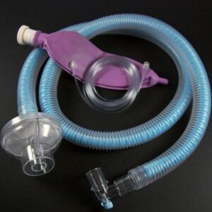 Ultra Flex Anesthesia Breathing Circuit Expandable Tube 75 Inch Tube Dual Limb Adult 3 Liter Bag Single Patient Use
