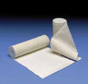 Elastic Bandage 4 Inch X 5 Yard Double Hook and Loop Closure Tan Sterile Standard Compression