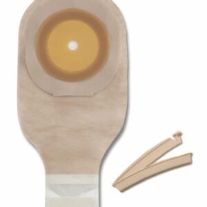 Ostomy Pouch Premier One-Piece System 12 Inch Length Trim To Fit Up to 2-1/2 Inch Stoma Drainable