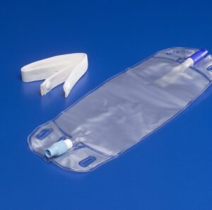 Urinary Leg Bag Dover Anti-Reflux Valve Sterile 739 mL Vinyl