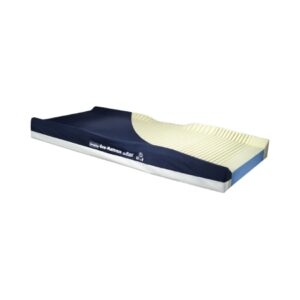 Bed Mattress Geo-Mattress with Wings Therapeutic Raised Perimeter Mattress 35 X 84 X 6 Inch, 8 Inch Side