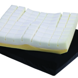 Contoured Seat Cushion Geo-Matt Contour 16 W X 16 L X 3 D Inch Molded Foam