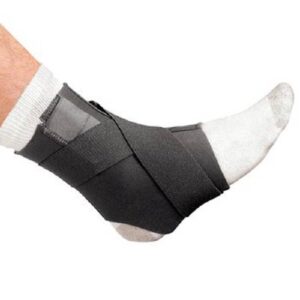 Ankle Support Rolyan Medium Hook and Loop Closure / Figure-8 Strap Male 7 to 8 / Female 8 to 9 Foot