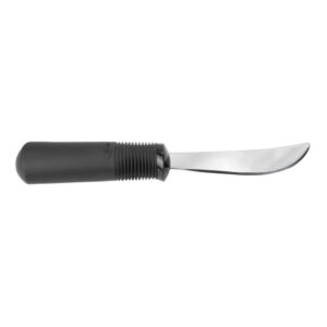 Rocker Knife Good Grips Right / Left Hand Angled Silver / Black Stainless Steel