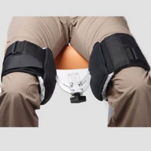 Hip Abduction Orthosis Rolyan Abductor One Size Fits Most D-Ring / Hook and Loop Strap Closure Left or Right Hip