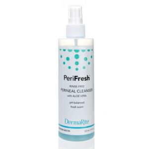 Rinse-Free Perineal Wash PeriFresh Liquid 7.5 oz. Pump Bottle Scented