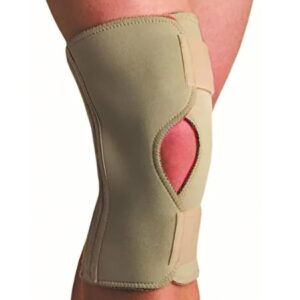 Knee Stabilizer Thermoskin Large Hook and Loop Strap Closure 14 to 15-3/4 Inch Blewo Patella Circumference Left or Right Knee