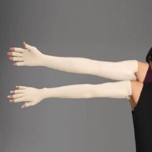 Compression Glove Rolyan Full Finger Large Shoulder Length Left Hand