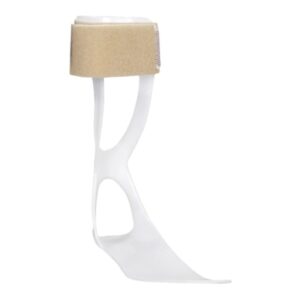 Foot Drop Splint Swedish AFO Hook and Loop Strap Closure Male 12 and Under Left Foot