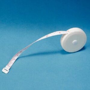 Measurement Tape 60 Inch Glazed Cloth Reusable Inches / Centimeters