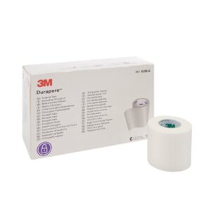 Medical Tape 3M Durapore White 2 Inch X 10 Yard Silk-Like Cloth NonSterile