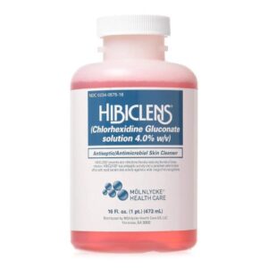 Antiseptic / Antimicrobial Skin Cleanser Hibiclens 16 oz. Bottle 4% Strength CHG (Chlorhexidine Gluconate) NonSterile
