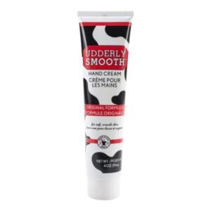 Hand Moisturizer Udderly Smooth 4 oz. Tube Scented Cream