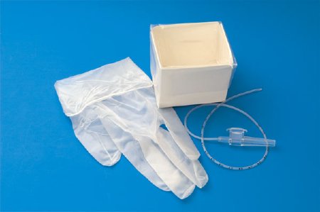 Suction Catheter Kit Tri-Flo Cath-N-Glove 12 Fr. Beveled Tip