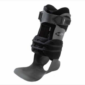 Ankle Brace DonJoy Velocity MS Large Hook and Loop Closure Male 12 and Up / Female 13-1/2 and Up Left Ankle