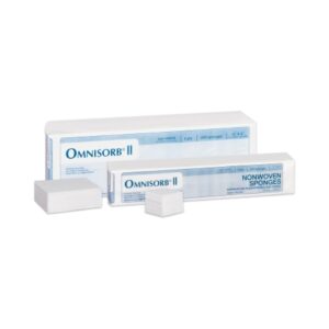 Nonwoven Sponge Omnisorb 3 X 3 Inch 4-Ply NonSterile 200 per Sleeve