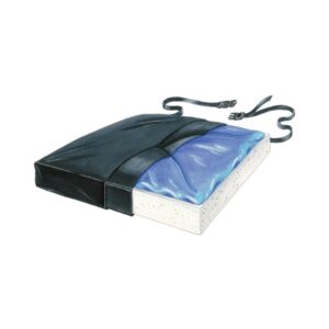 Seat Cushion Gel-Foam Thin-Line 18 W X 16 L X 1-1/2 D Inch Foam / Gel
