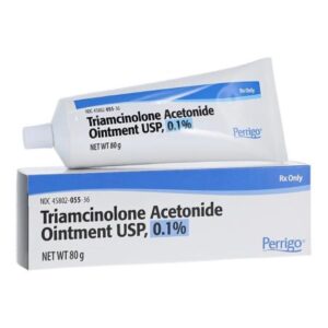Triamcinolone Acetonide 0.1% Ointment 80 Gram