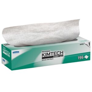 Delicate Task Wipe Kimtech Science Kimwipes Light Duty 196 Count Box 11-4/5 X 11-4/5 Inch NonSterile Disposable