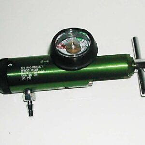 Oxygen Regulator Click Style 0 – 15 LPM Barb Outlet CGA-870
