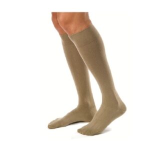Compression Stocking JOBST for Men Knee High X-Large Khaki Closed Toe