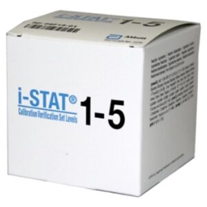 Calibration Verification Set i-STAT 20 X 1.7 mL For i-STAT Point-of-Care Analyzers