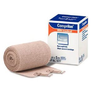 Compression Bandage Comprilan 3-9/10 Inch X 11 Yard Clip Detached Closure Tan NonSterile Standard Compression