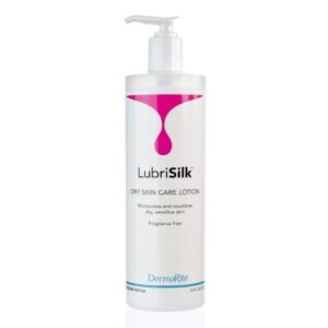 Hand and Body Moisturizer LubriSilk 16 oz. Pump Bottle Unscented Lotion