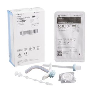 Uncuffed Tracheostomy Tube Shiley XLT Disposable IC Size 6.0 Adult