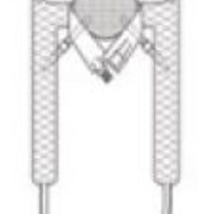 Full Back Sling Hoyer 6 Point Cradle With Head Support Medium 500 lbs. Weight Capacity