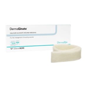 Alginate Dressing DermaGinate 12 Inch Length Rope