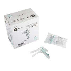 Vaginal Speculum KleenSpec 590 Series Premium Pederson NonSterile Office Grade Acrylic Medium Double Blade Duckbill Disposable Corded/Cordless Light Source Compatible