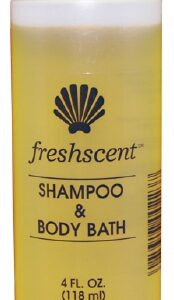 Shampoo and Body Wash Freshscent 4 oz. Bottle Fruit Scent