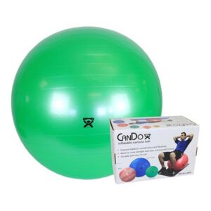 Inflatable Exercise Ball CanDo Green
