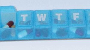 Pill Organizer Large 7 Day 1 Dose