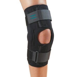Knee Brace Knapp Small D-Ring / Hook and Loop Strap Closure 12 to 14 Inch Knee Circumference 12 Inch Length Left or Right Knee