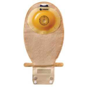 Ostomy Pouch SenSura EasiClose One-Piece System 11-1/2 Inch Length, Maxi Convex Light, Trim to Fit 5/8 to 1-3/4 Inch Stoma Drainable