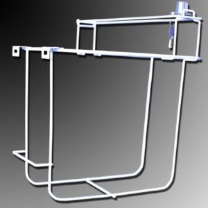 Sharps Container Bracket McKesson Brand Metal Wall Mount Locking