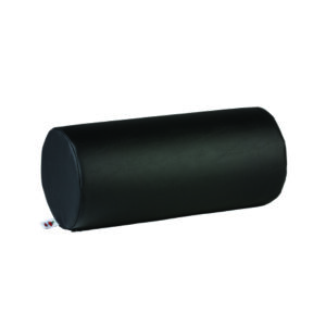 Core Dutchman Therapy Foam Roller Large Black Polyurthane Foam / Vinyl 8 X 18 Inch