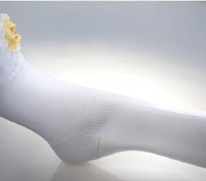 Anti-embolism Stocking UltraCARE Thigh High 2X-Large / Regular White Inspection Toe