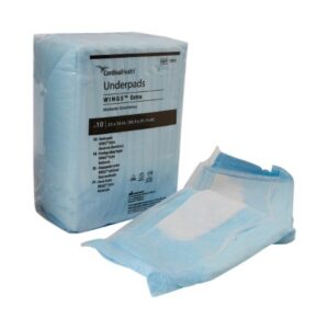 Disposable Underpad Simplicity Extra 23 X 36 Inch Fluff Moderate Absorbency