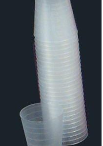 Medicine Cup Narrow 1 oz. Clear Plastic Disposable NonSterile