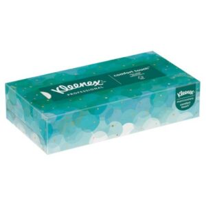 Facial Tissue Kleenex White 8-1/5 X 8-2/5 Inch 100 Count