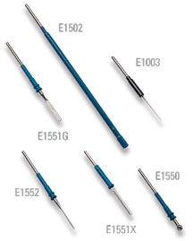 Needle Electrode Valleylab Stainless Steel Sterile 0.762 mm Tip Radius Needle Tip Disposable
