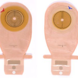 Ostomy Pouch Assura New Generation One-Piece System 11-1/2 Inch Length Convex Light, Trim to Fit 3/4 to 1-3/4 Inch Stoma Drainable