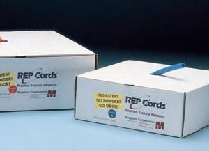 Exercise Resistance Tubing REP Band Orange 100 Foot Length Light Resistance