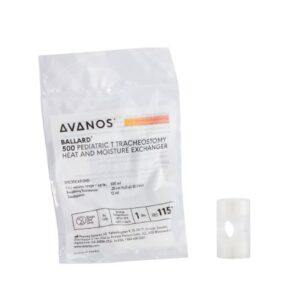 Heat and Moisture Exchanger-Trach BALLARD* 26 mg H2O/L @ VT 500 mL 0.25 cm H2O @ 30 LPM