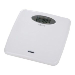 Floor Scale Health O Meter Digital Display 440 lbs. / 200 kg Capacity White Battery Operated